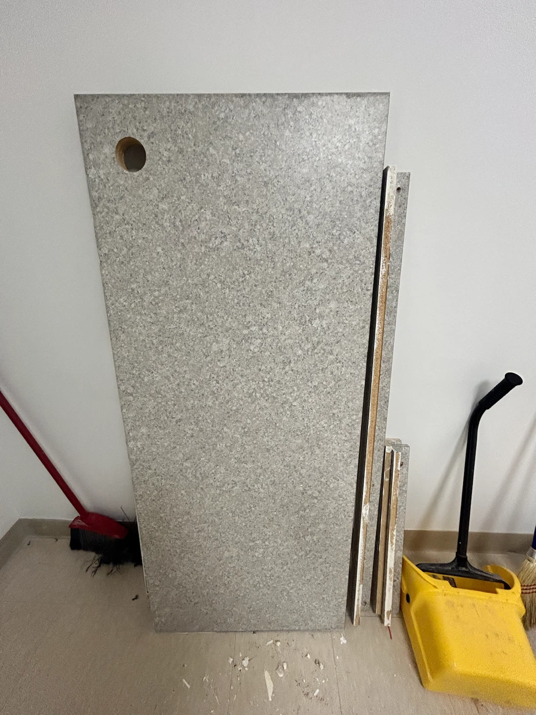 White and Grey Shelf/Cabinet Pieces