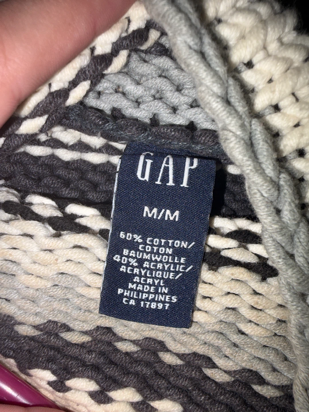 GAP Striped Sweater M/M - photo 2