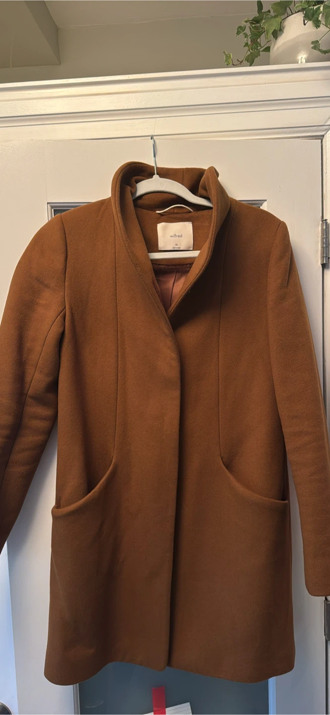 Wilfred The Cocoon Coat - Wool Cashmere XS - photo 2