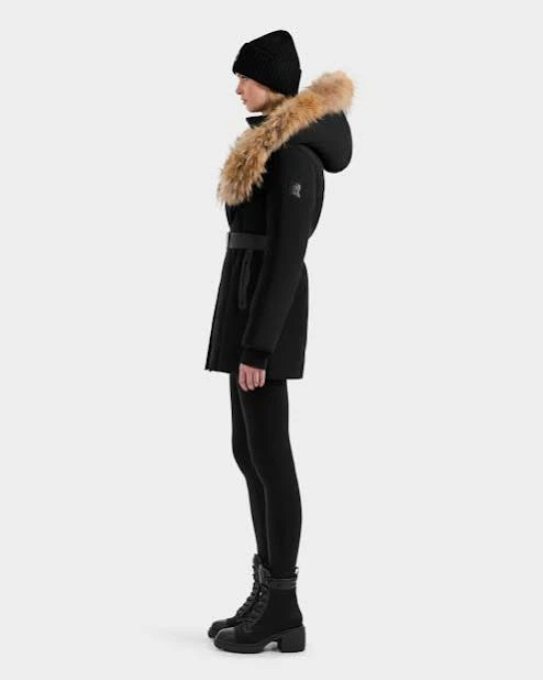 Danier Black Parka Jacket
