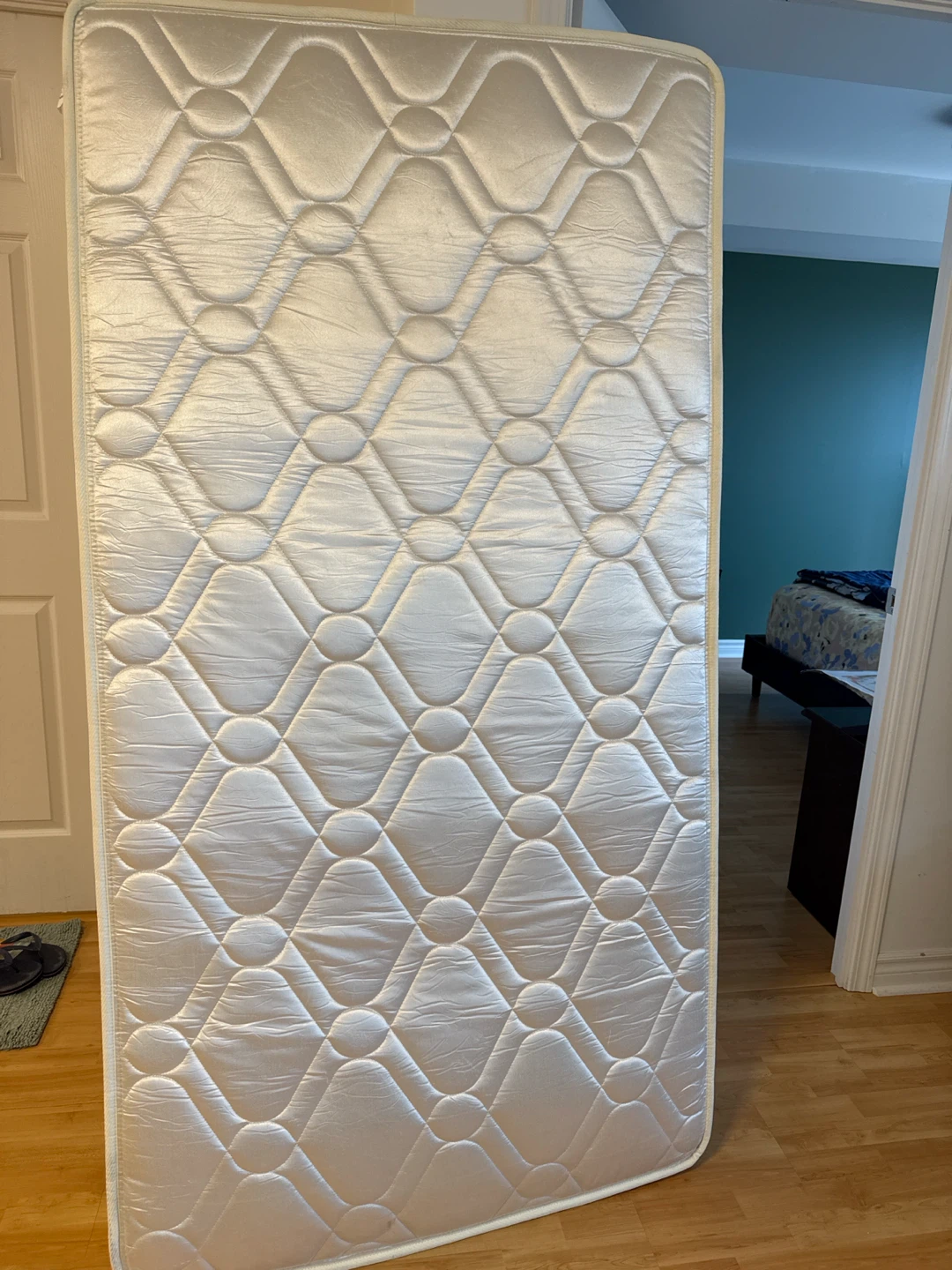 White Quilted Mattress