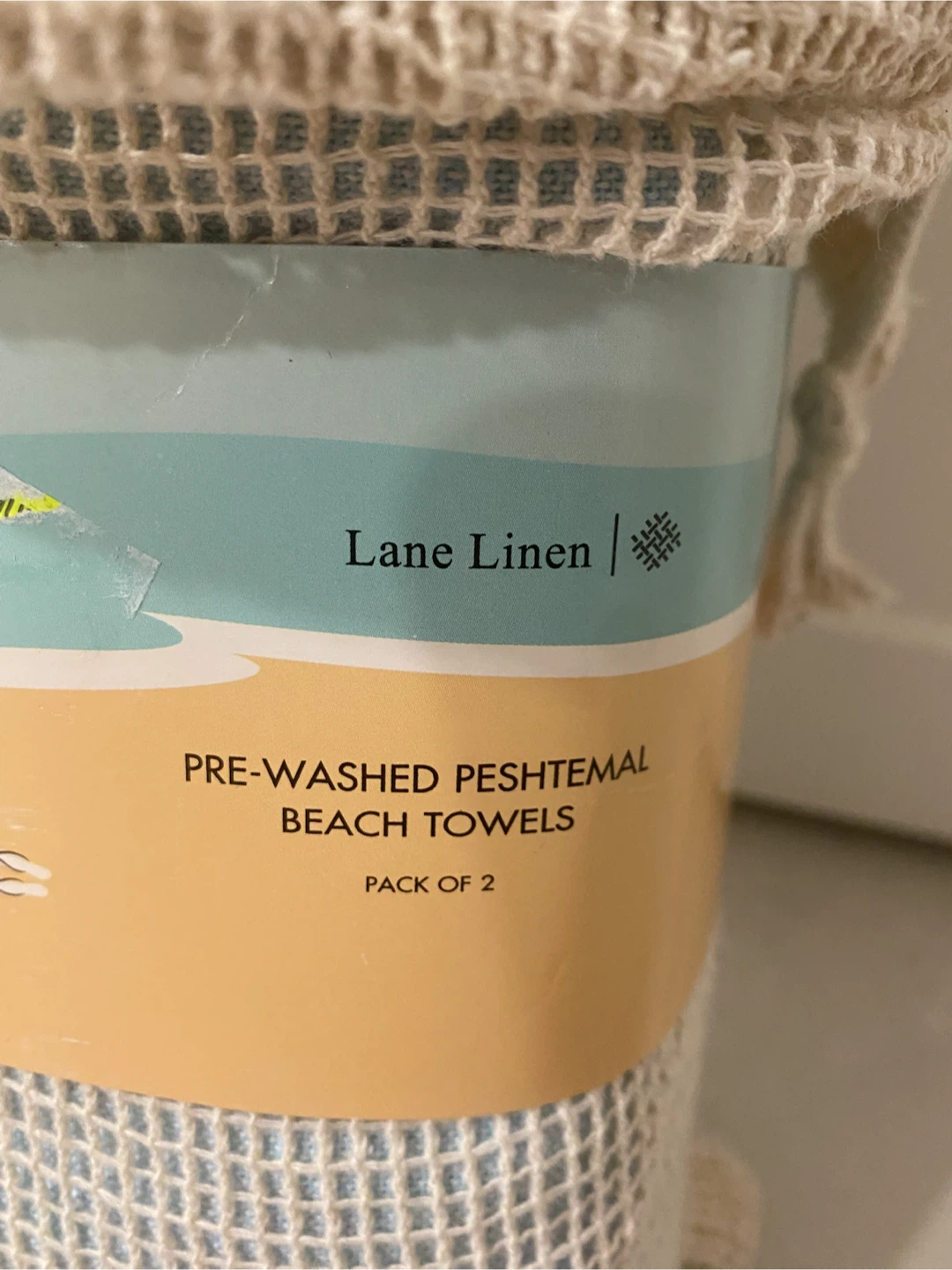 Lane Linen Pre-Washed Peshtemal Beach Towels (Pack of 2) - photo 2