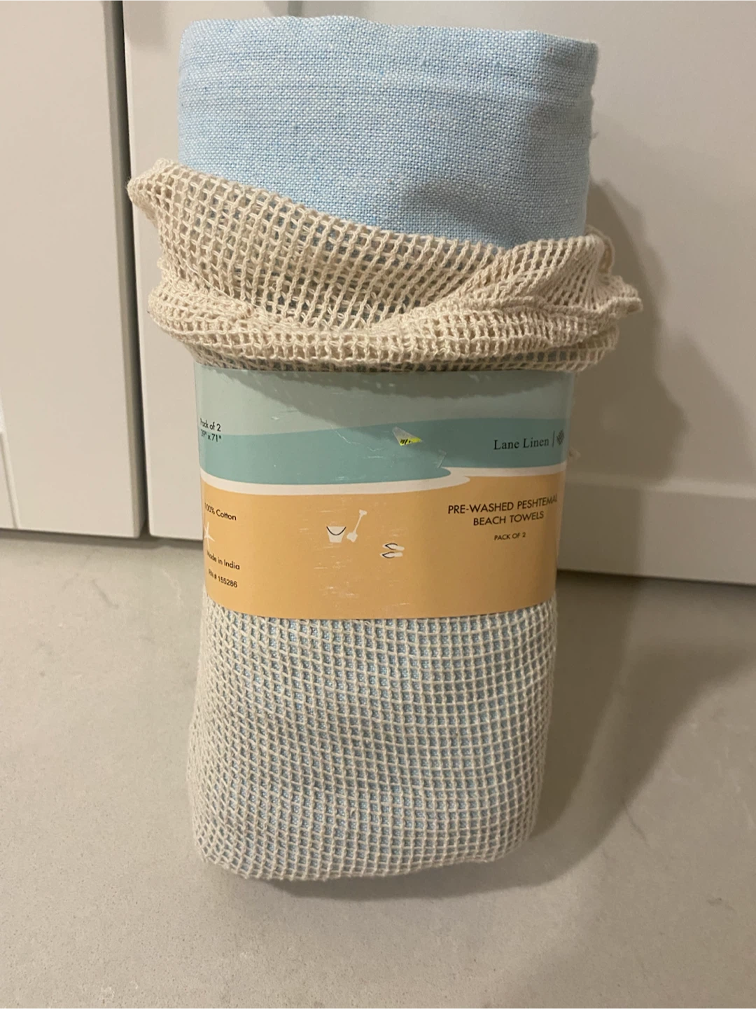 Lane Linen Pre-Washed Peshtemal Beach Towels (Pack of 2) - photo 3