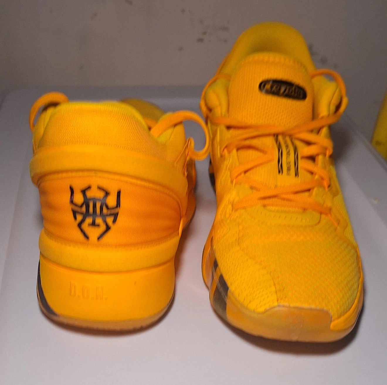 Adidas DON Issue #2 Crayola Yellow Basketball Shoes - photo 2