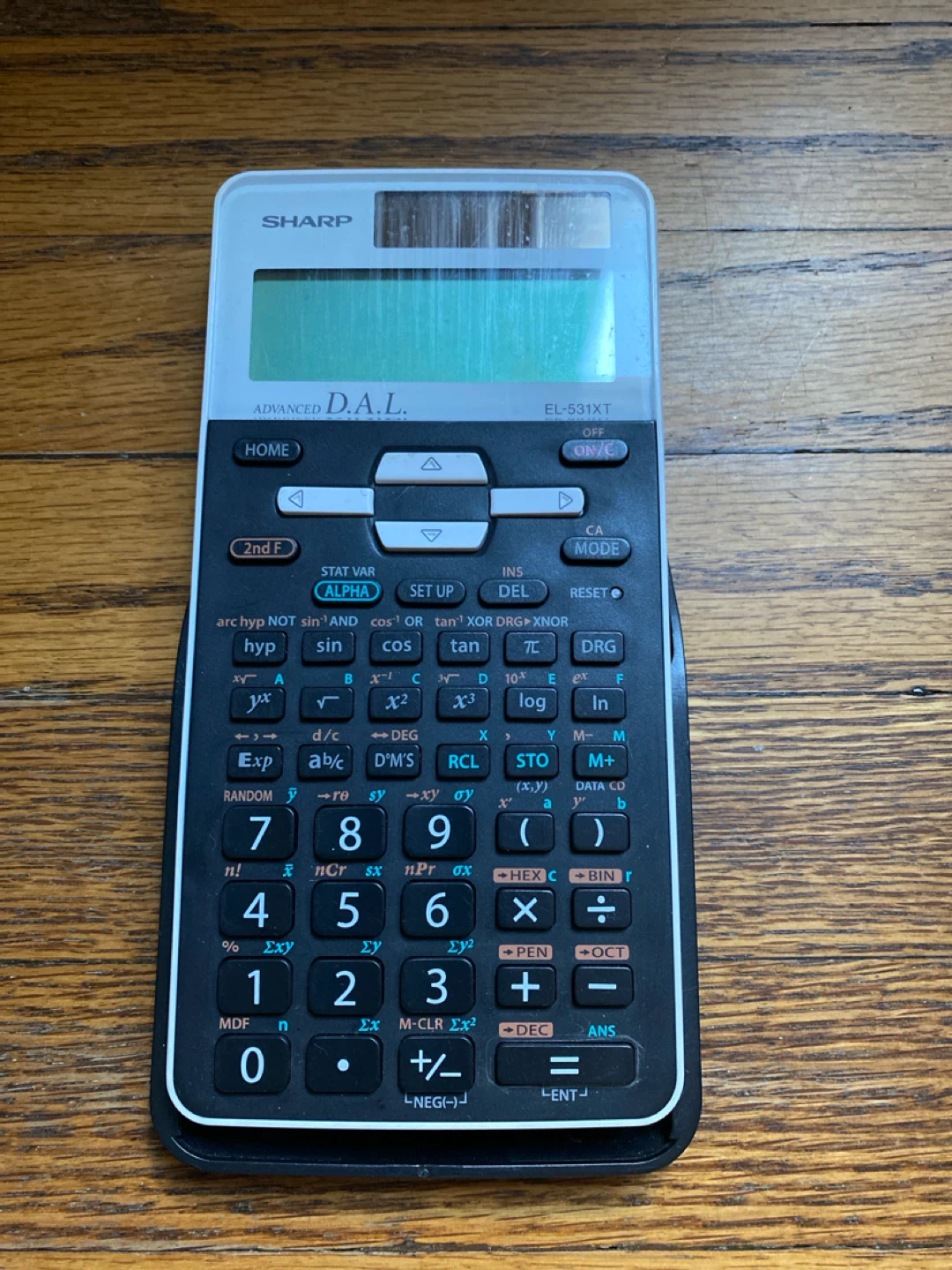 Sharp EL-531XT Advanced D.A.L. Scientific Calculator