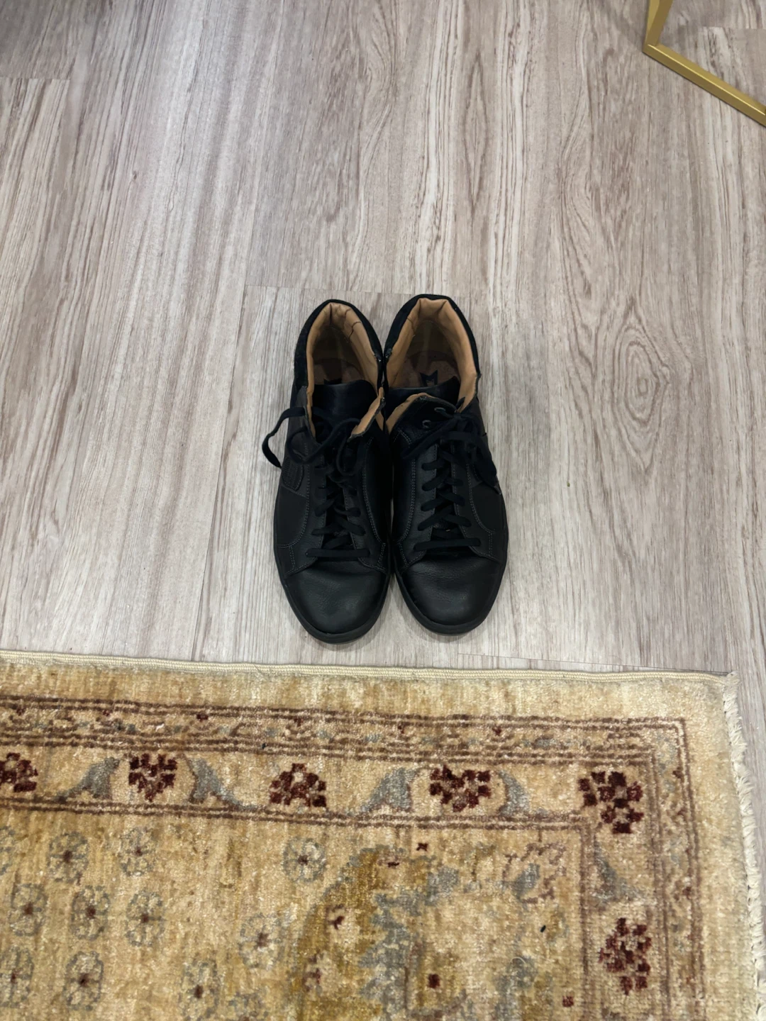 Mephisto Black Leather City Hiker Sneakers - photo 4