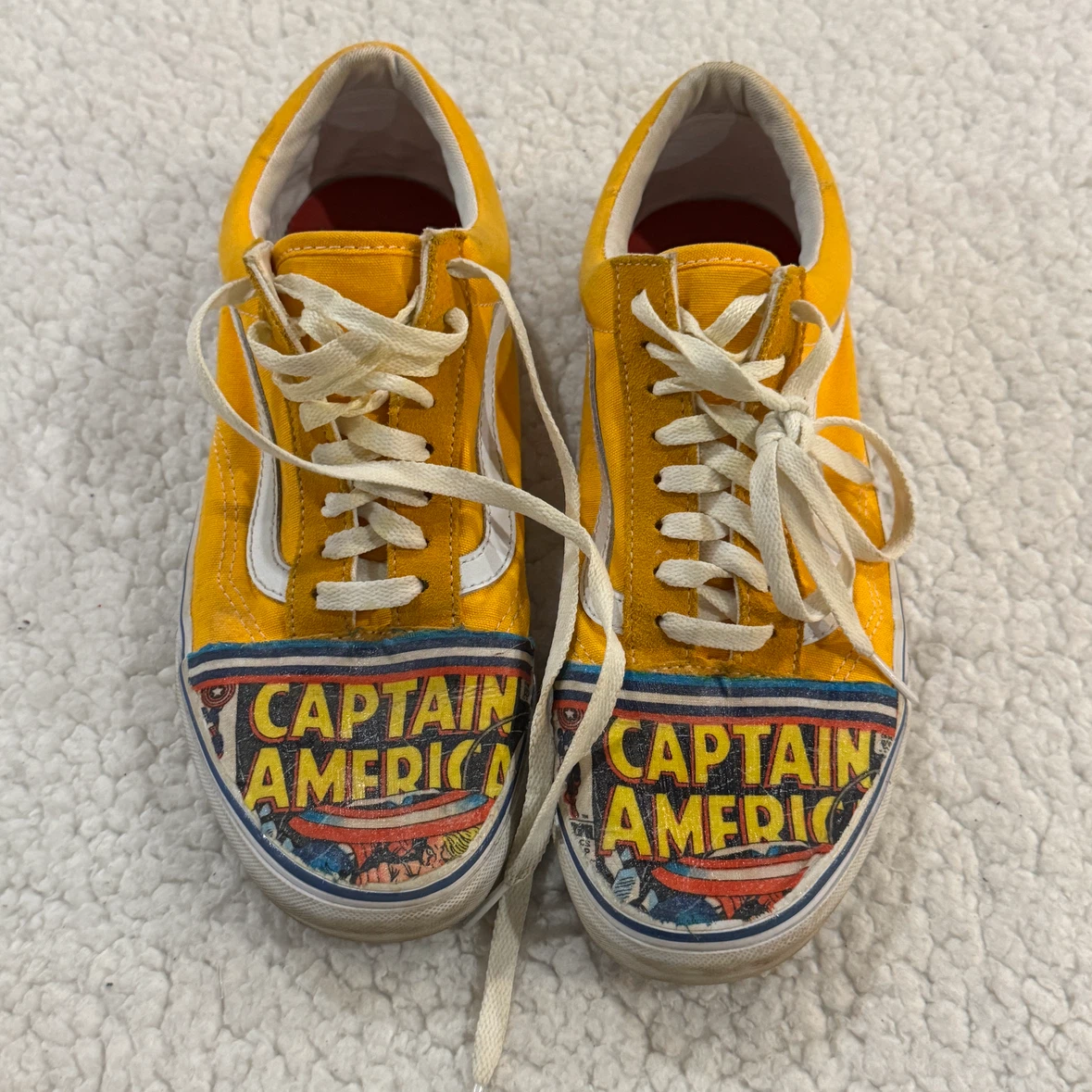 Vans Old Skool Captain America - Men’s 8, Women’s 9.5