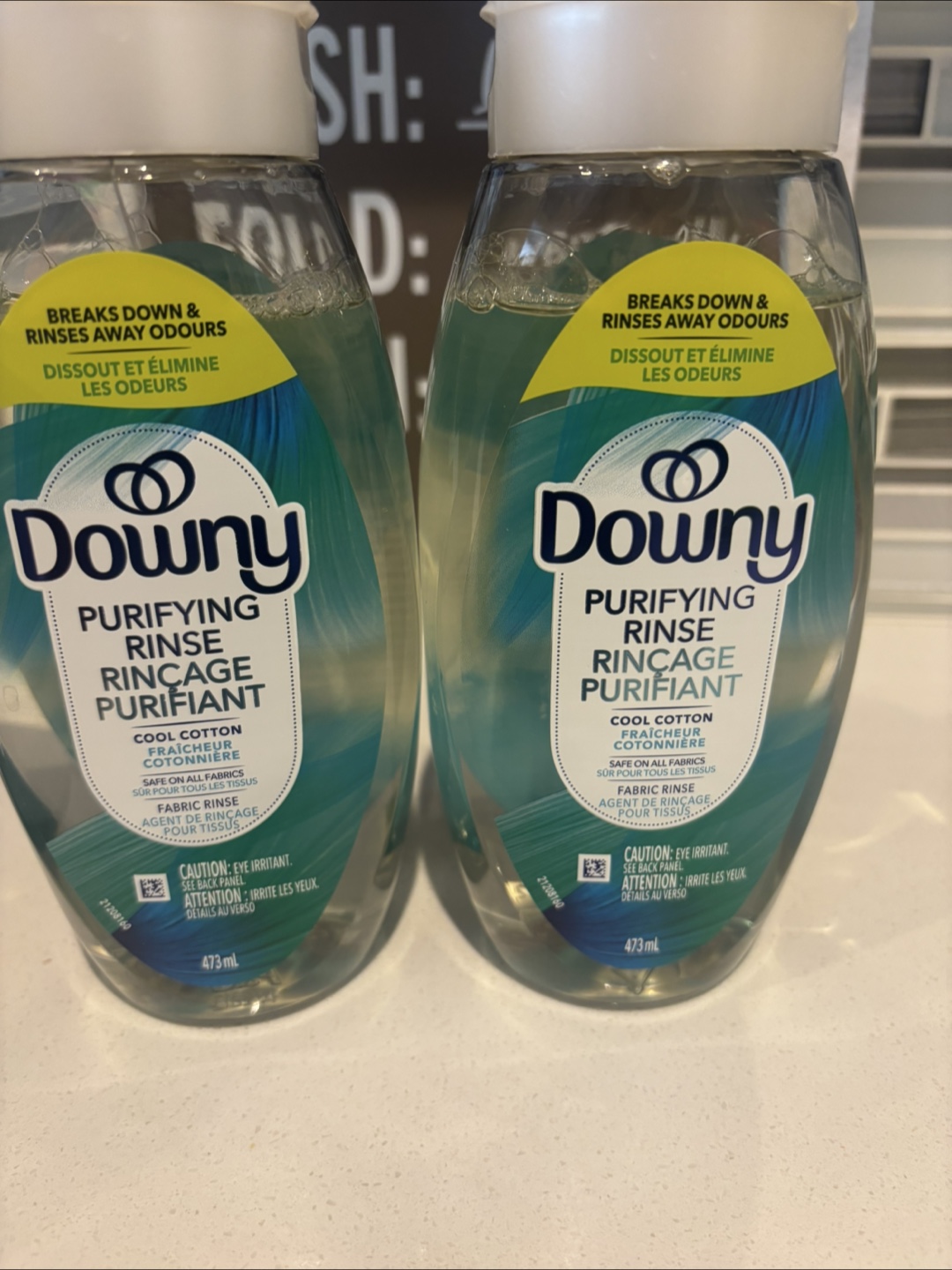 Downy Purifying Rinse Fabric Rinse - Cool Cotton (2 x 473ml) - photo 2