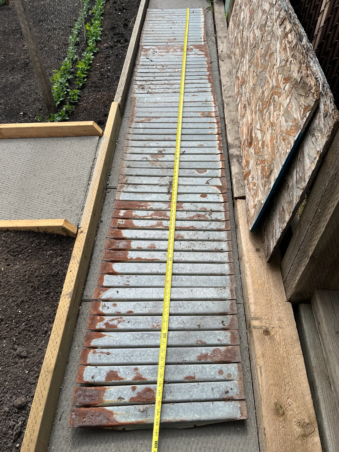 Used Galvanized Metal Ramp Sections - photo 2