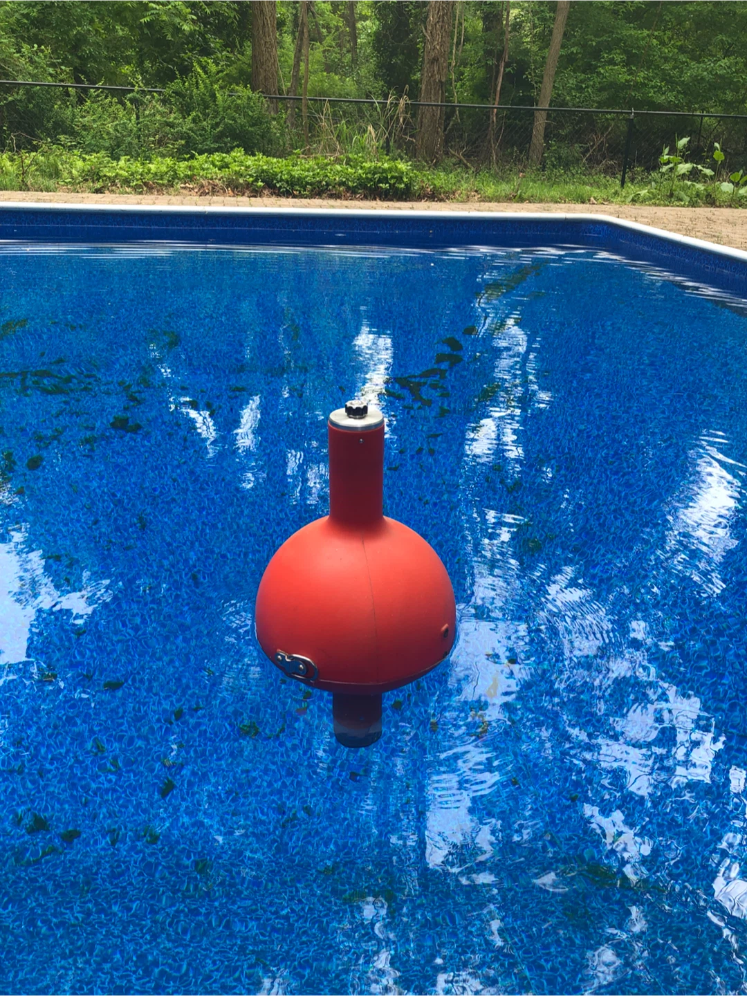 Red buoy marker for pool or lake - photo 2