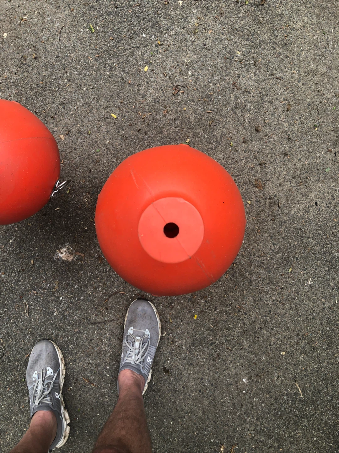 Red buoy marker for pool or lake - photo 4