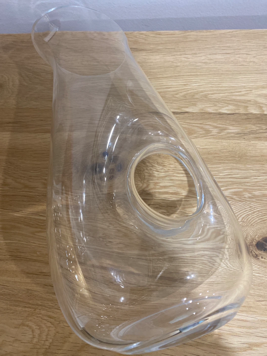 Clear Glass Pitcher/ decanter - photo 3