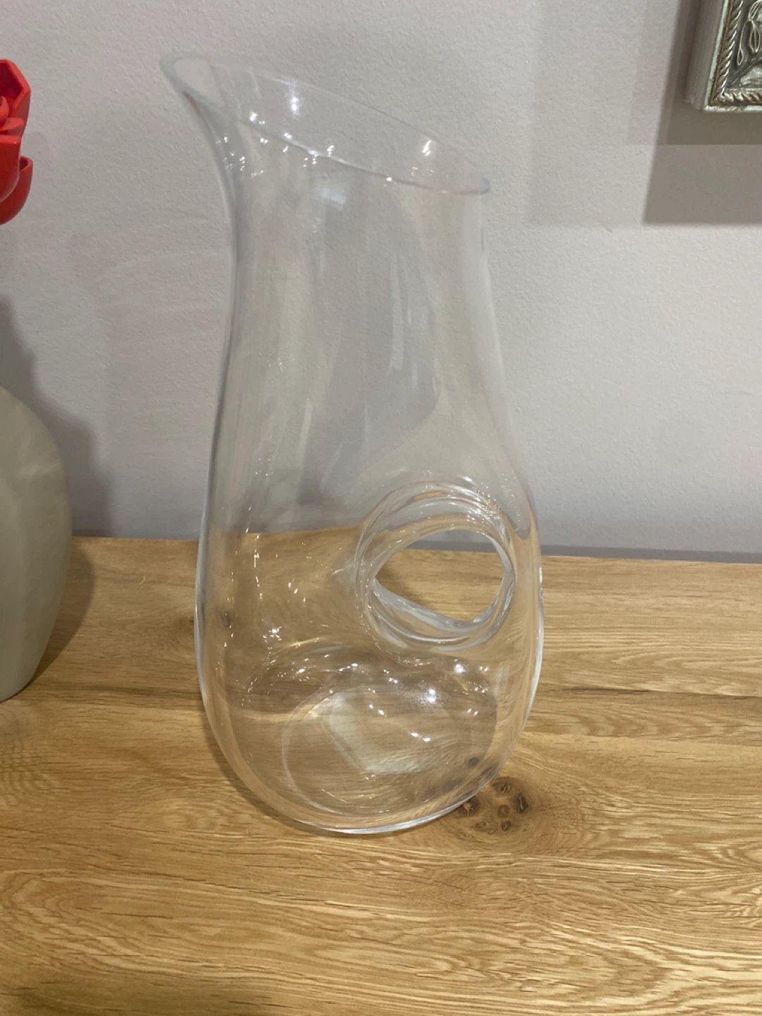 Clear Glass Pitcher/ decanter