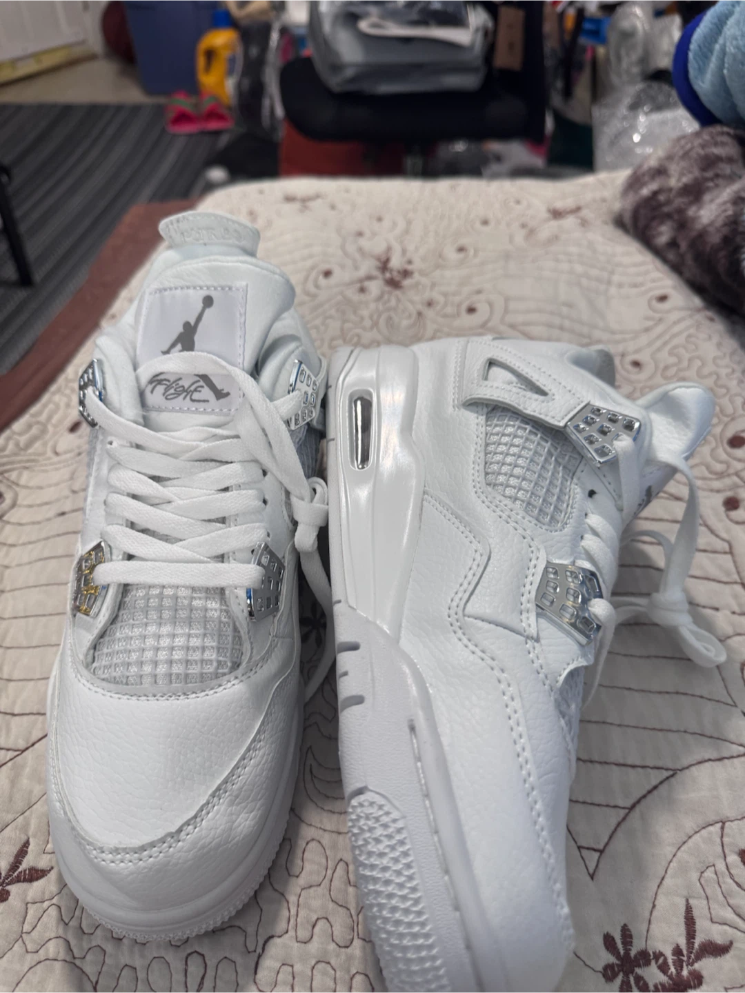 Air Jordan 4 Retro White Cement Men's Shoes