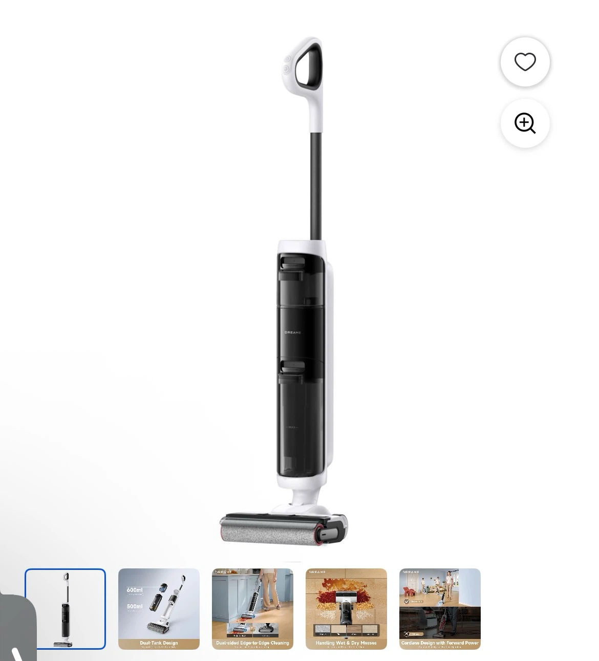 DREAMe Wet Dry Vacuum Mop
