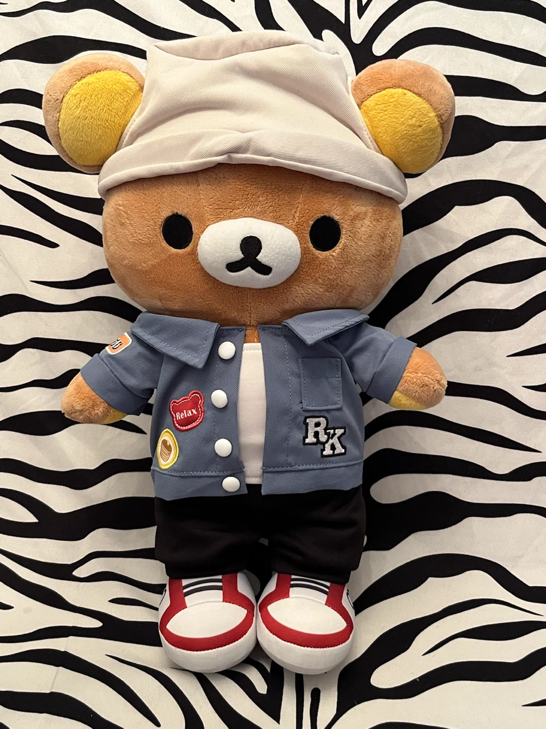 🩵 Rilakkuma Streetwear Series Plush Toy produced by San-X 🩵