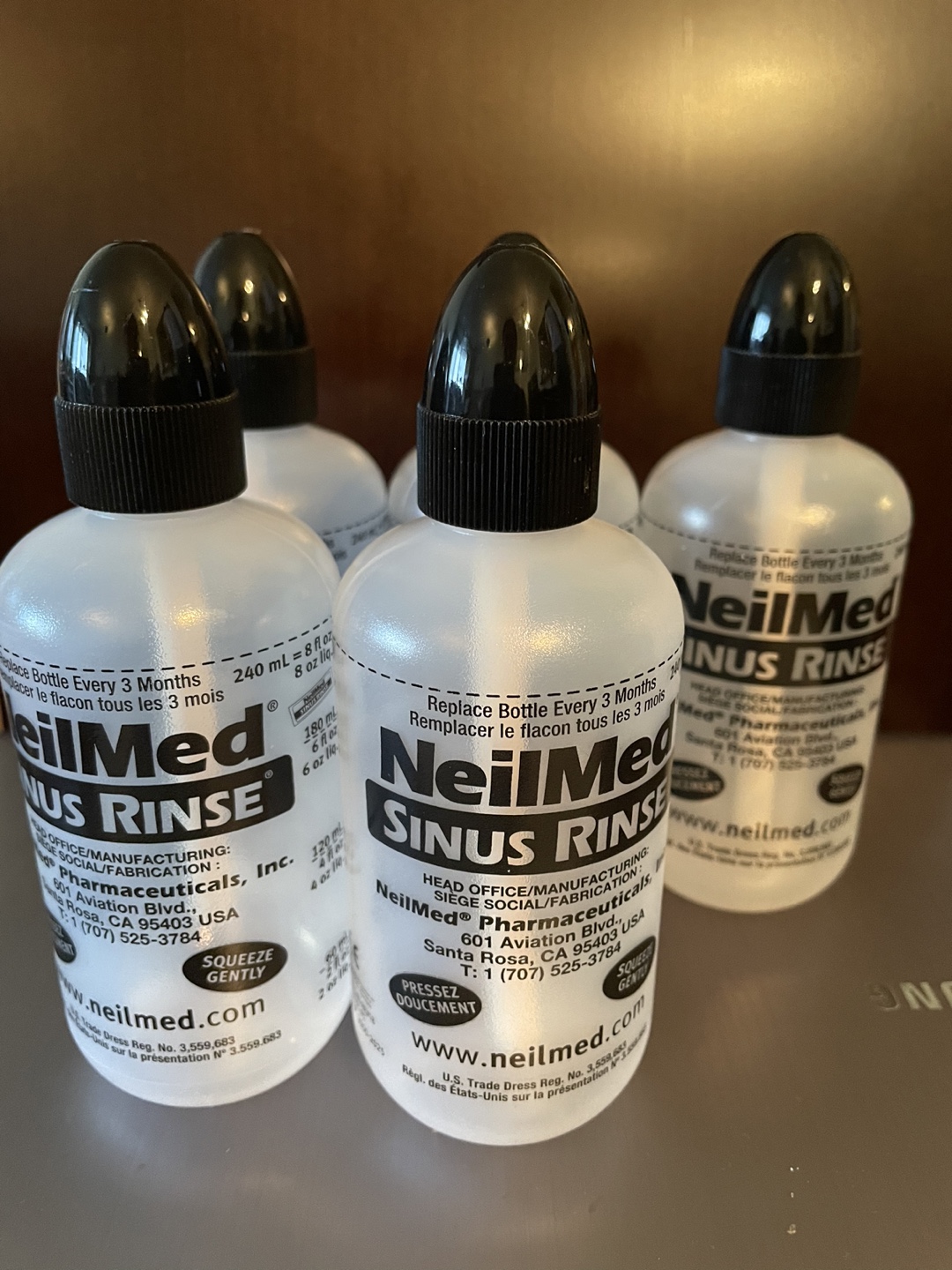 NeilMed Sinus Rinse Bottles (Set of 5)