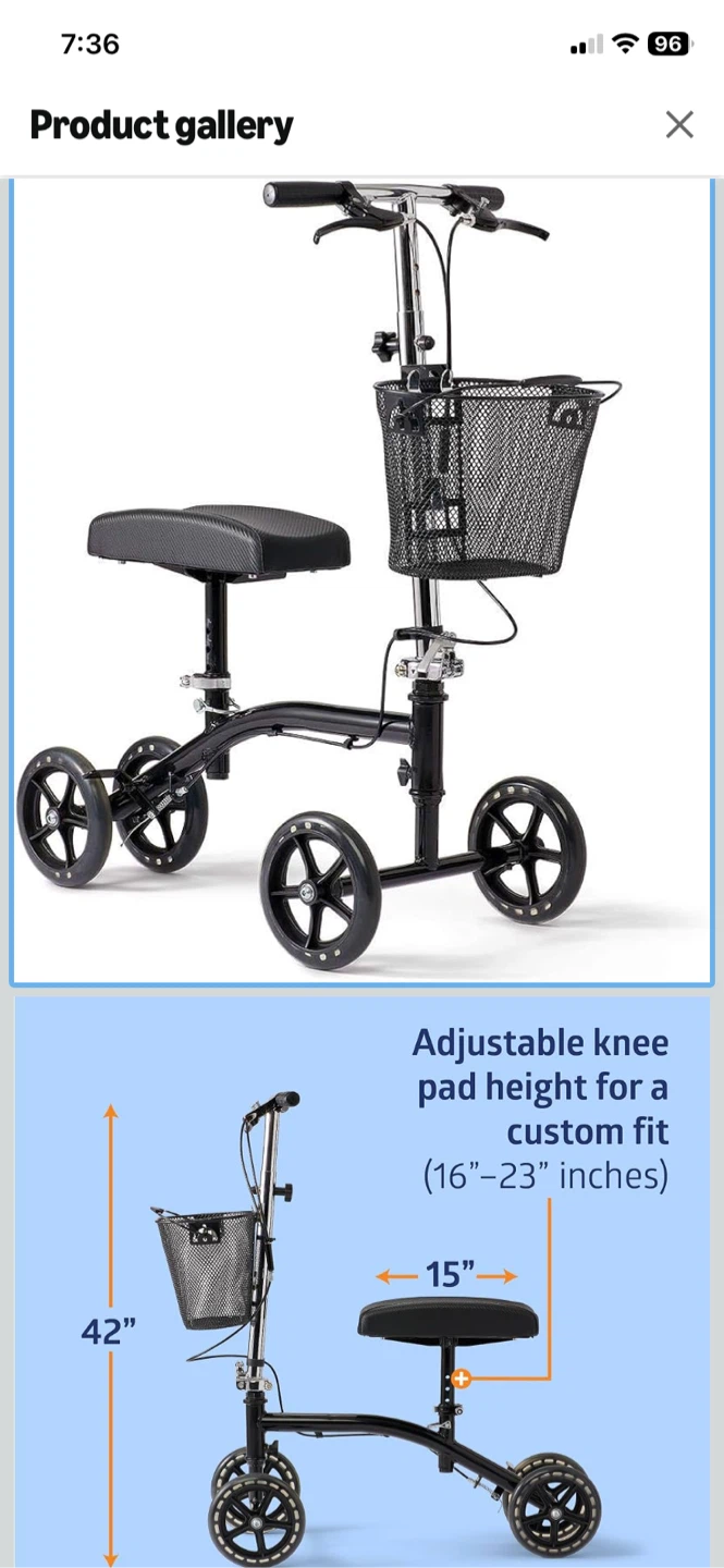 Knee walker