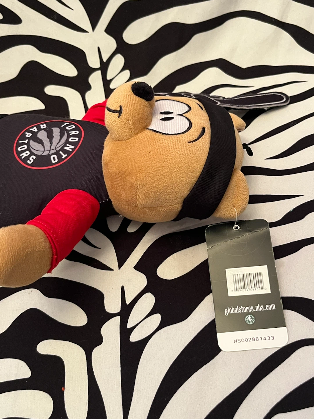 ♥️ Toronto Raptors #1 Fan" NBA Basketball Plush Bear ♥️ - photo 5