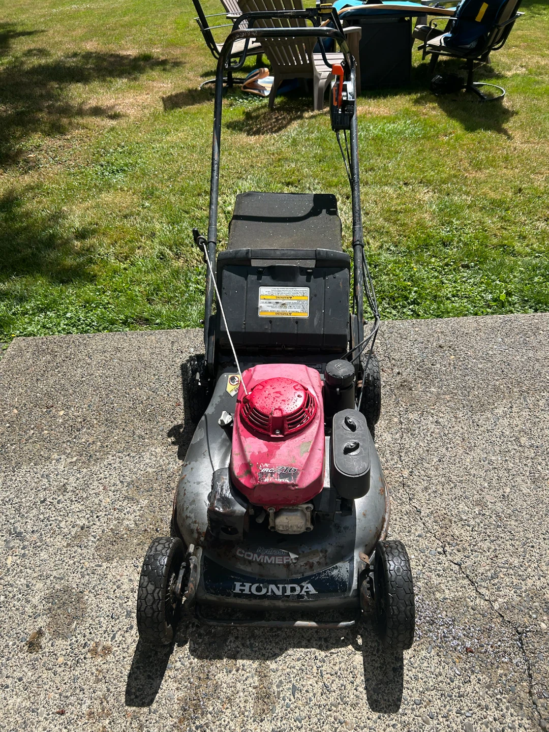 Honda HRC216  Commercial Lawnmower - photo 2