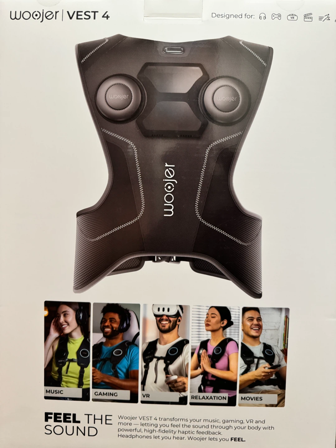 Woojer Vest 4 HD Haptic Vest