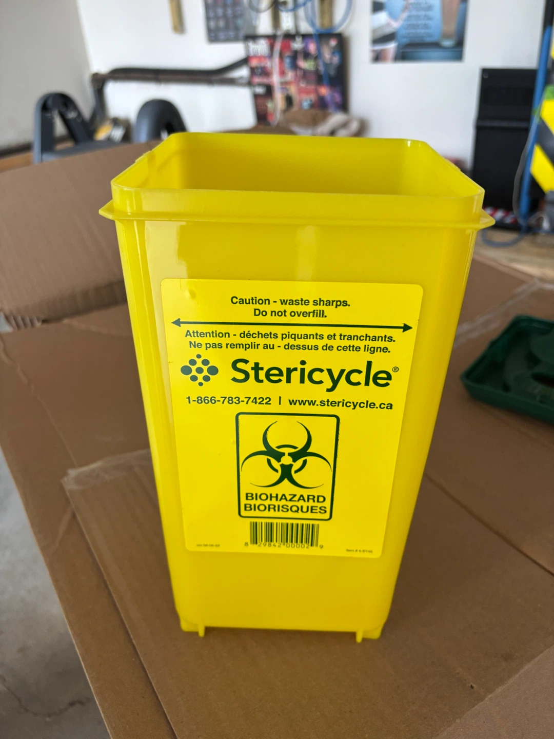 Stericycle Sharps Collector Container 5.1L - photo 3