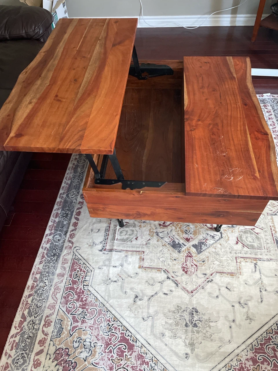 Wood coffee table - photo 3