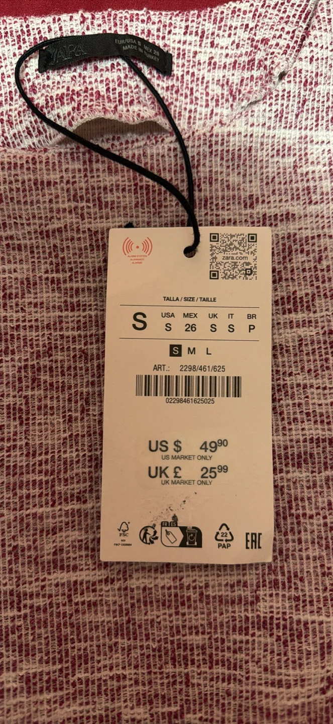 Never worn! Zara Dress Size - photo 2