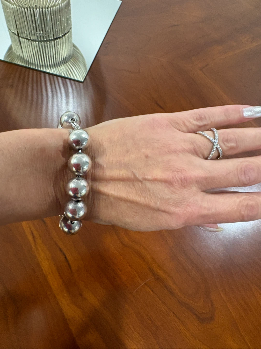 Tiffany & Co. Sterling Silver Ball Bracelet - photo 4