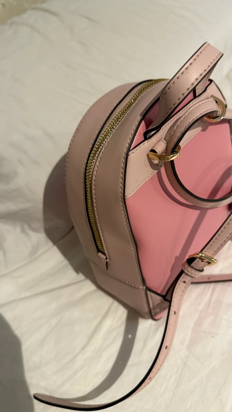 Michael Kors Pink MK Logo Backpack - photo 4
