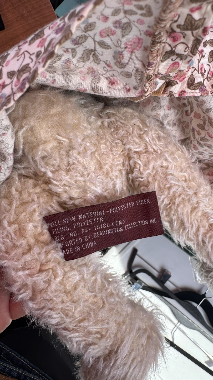 Vintage 2002 The Bearington Collection Daisy & Belle Plush Bear - photo 4