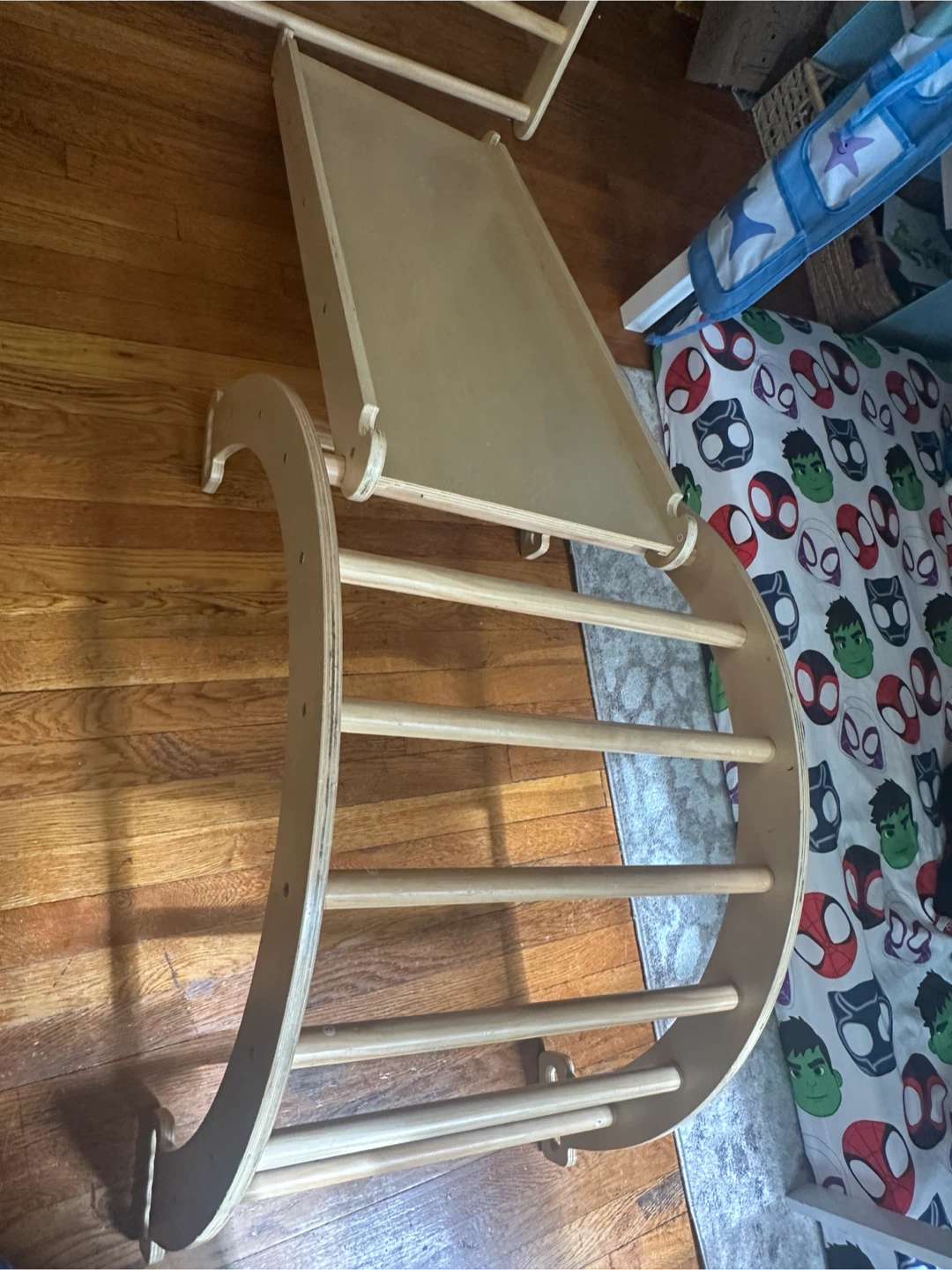 Pikler Triangle and Slide - photo 2