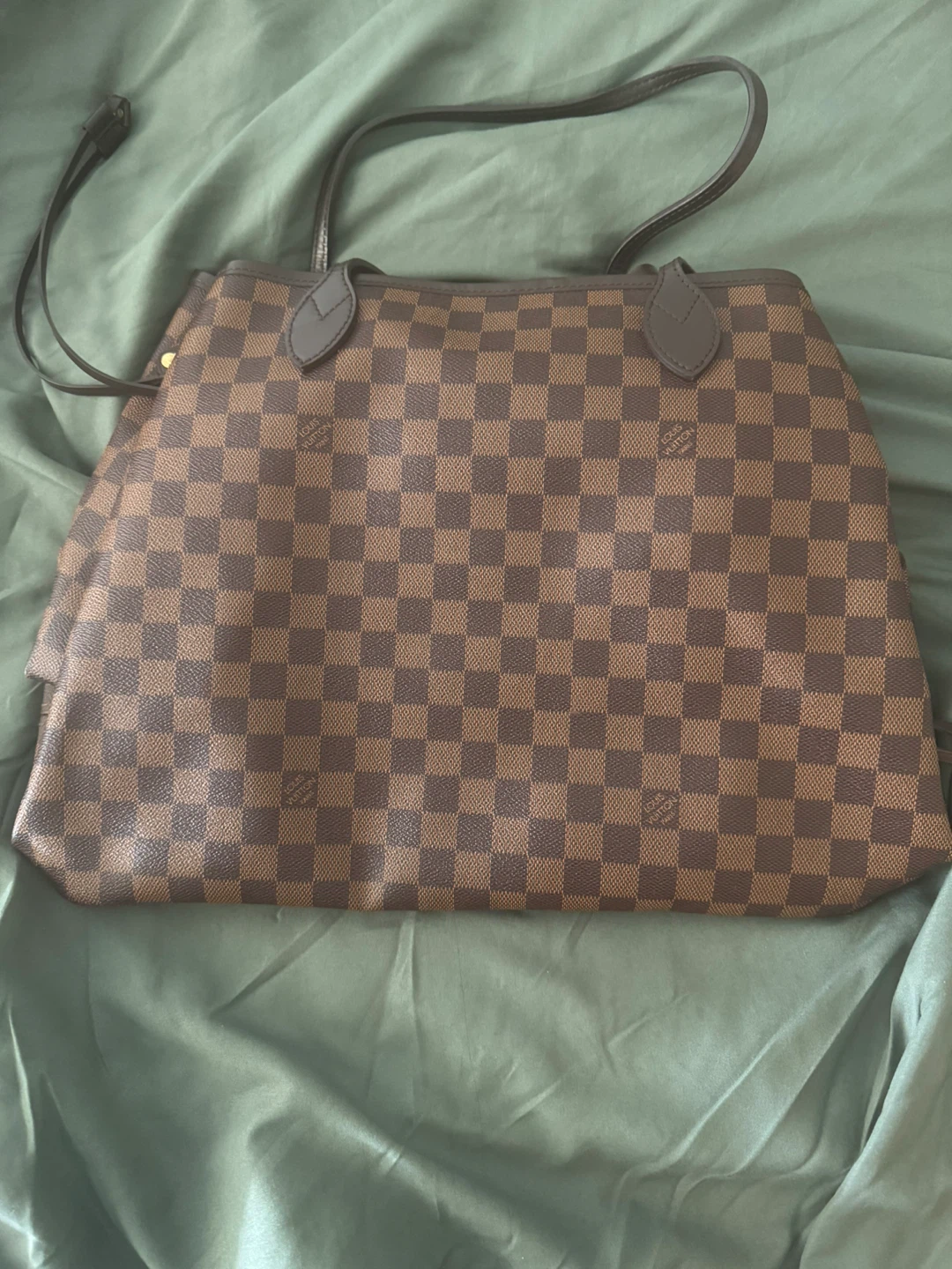 Louis Vuitton Neverfull GM Damier Azur Tote Bag