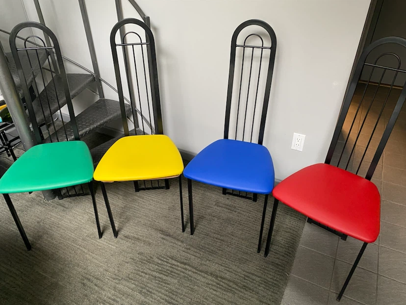 4 dining room chairs - photo 3
