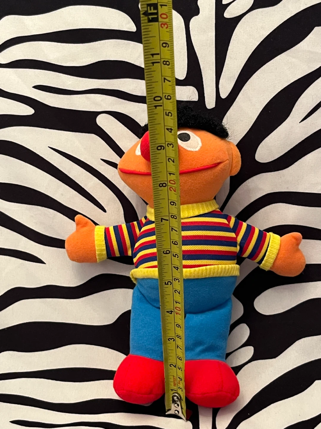 ♥️ Vintage Hasbro Sesame Street Ernie plush doll ♥️ - photo 2