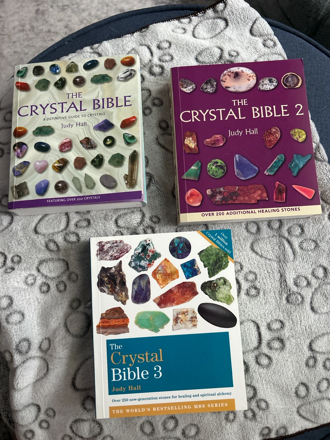 The Crystal Bible 1, 2 & 3 Books by Judy Hall