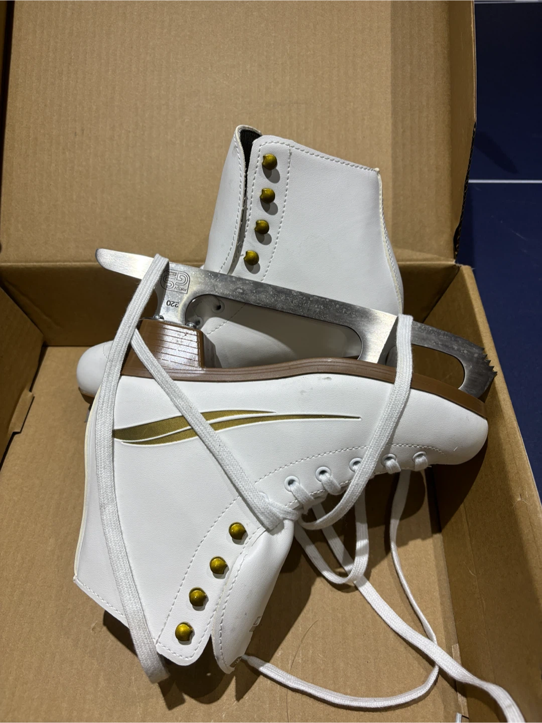 White Figure Skates
