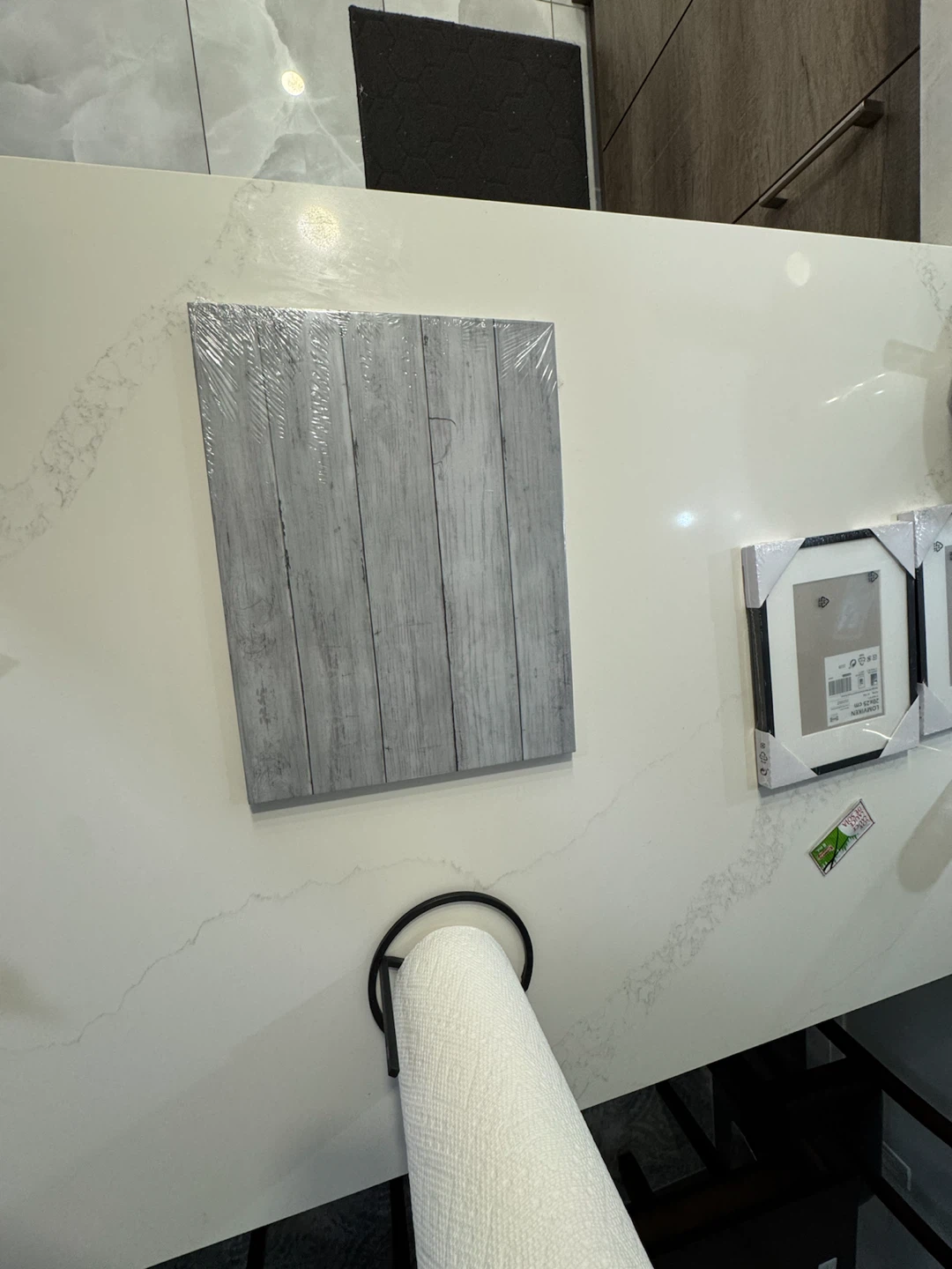New/ unused: Wood Plank Style Magnetic Dry Erase Board - photo 5
