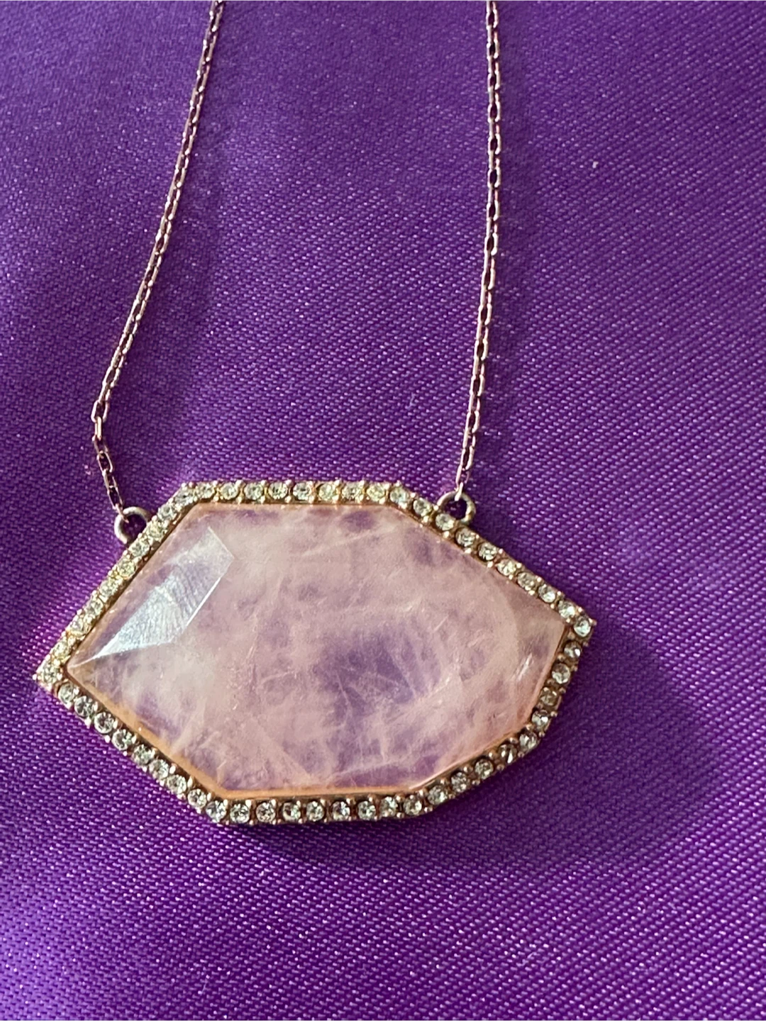 Rose Quartz 925 Sterling Silver Necklace & Earring Set - photo 5