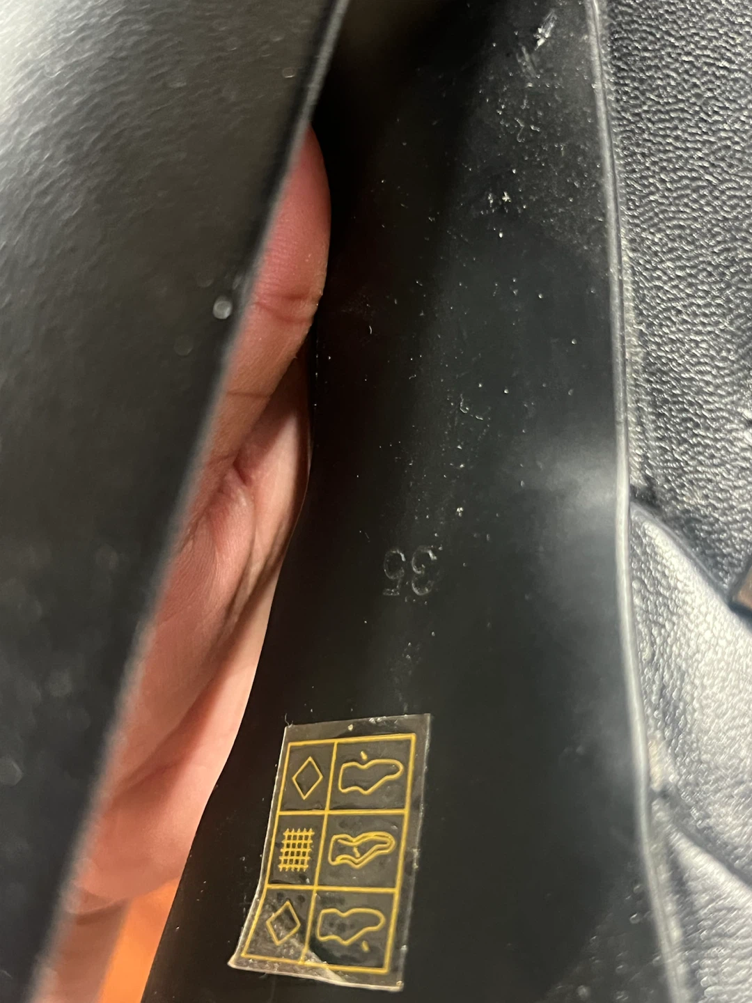 WSMYBLQ Women's Black Knee High Platform Boots Size 35 - photo 4