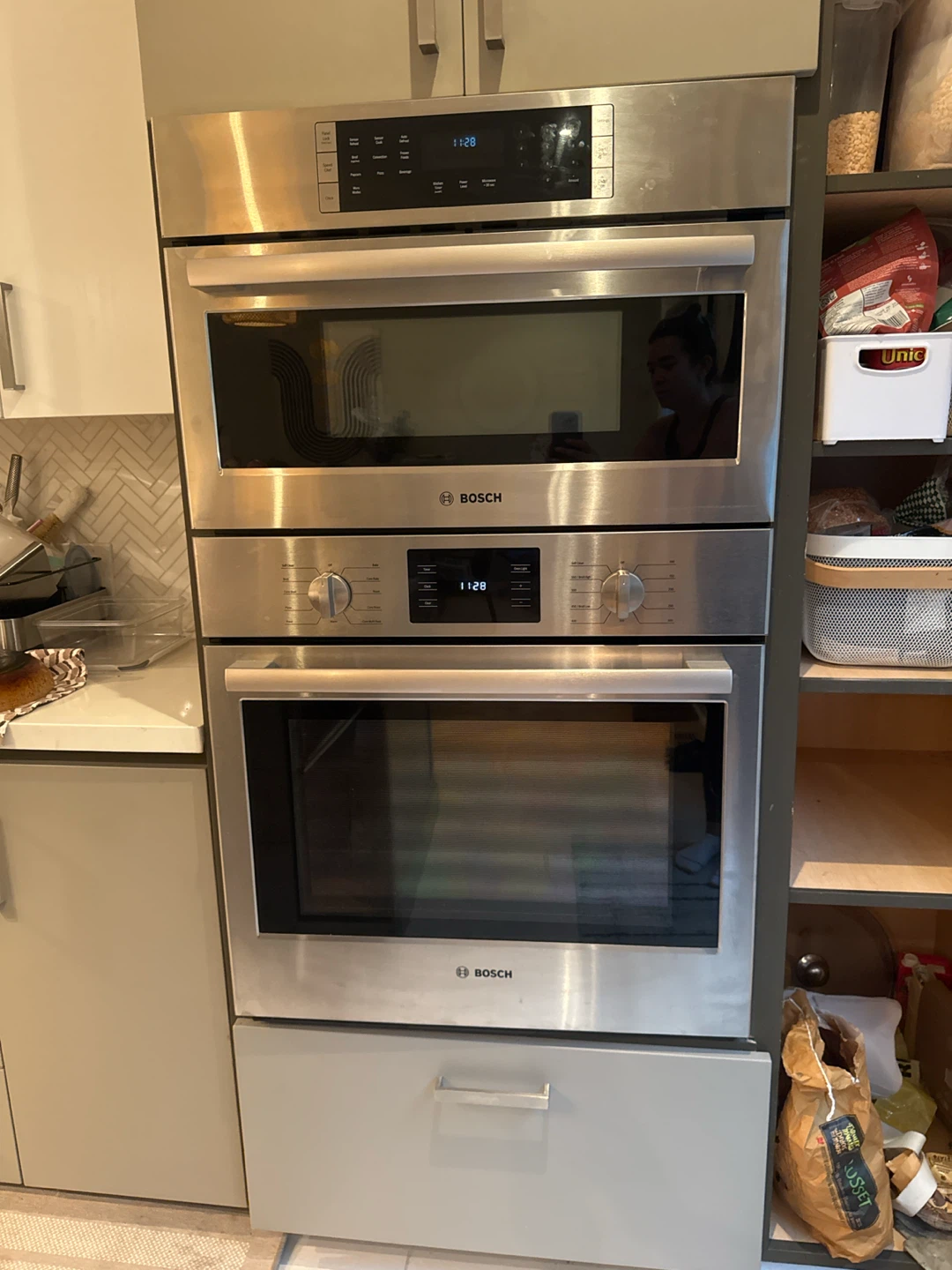 Bosch HBL5751UC 500 Series 30-Inch Speed Combination Wall Oven