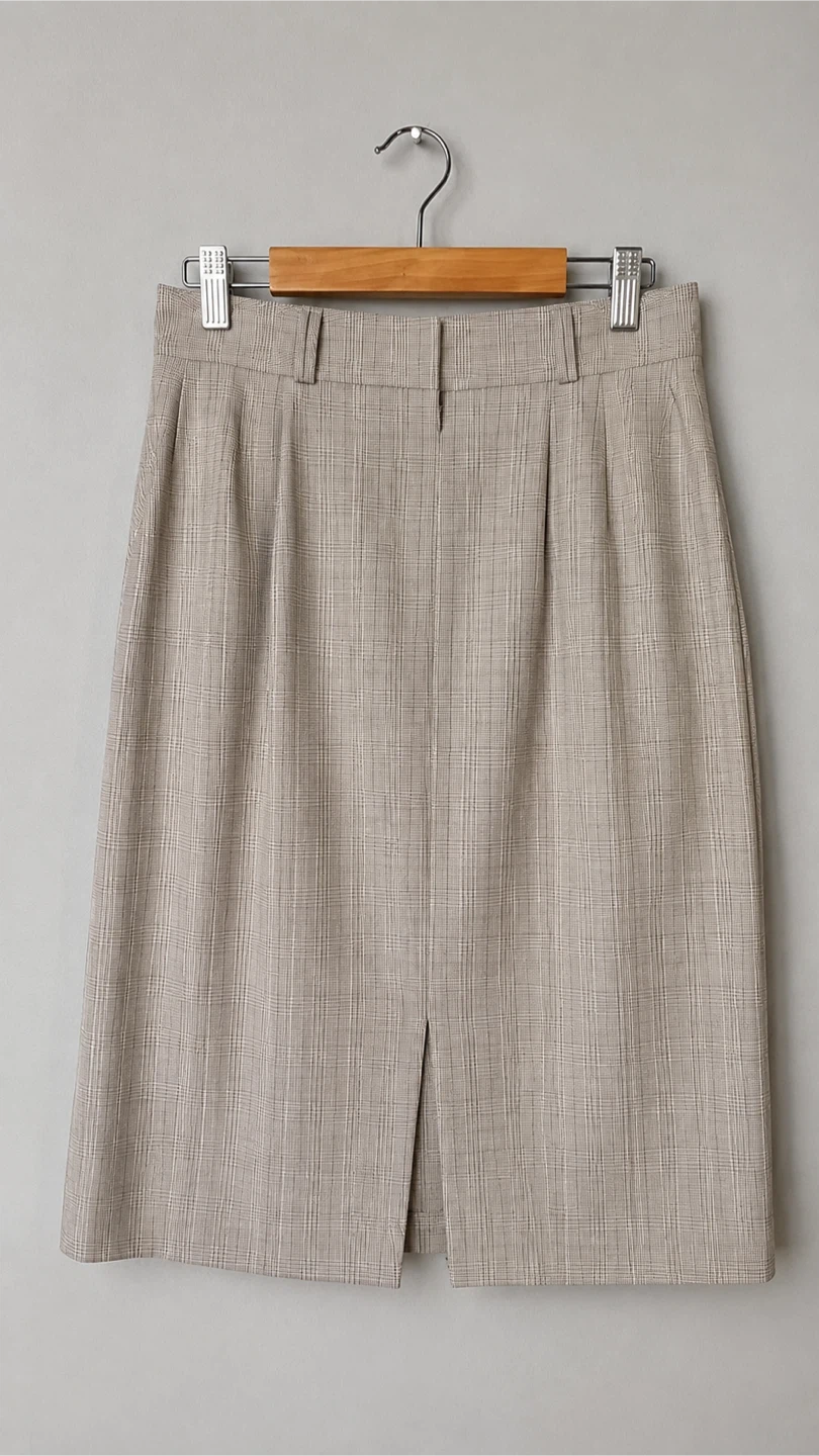 GRACE DANE LEWIS Plaid Skirt Size 8 - photo 3