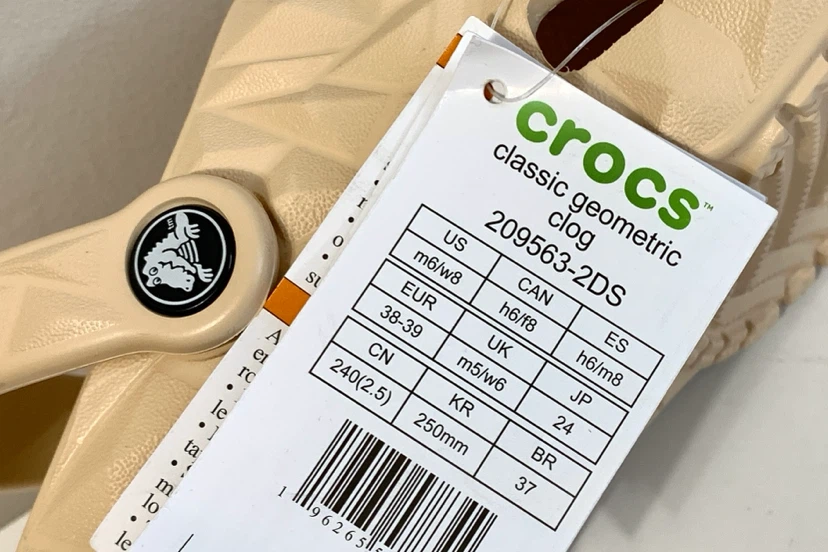 Crocs Womens Clog Size 8 Classic Geometric Clog/Shoes NEW - photo 3