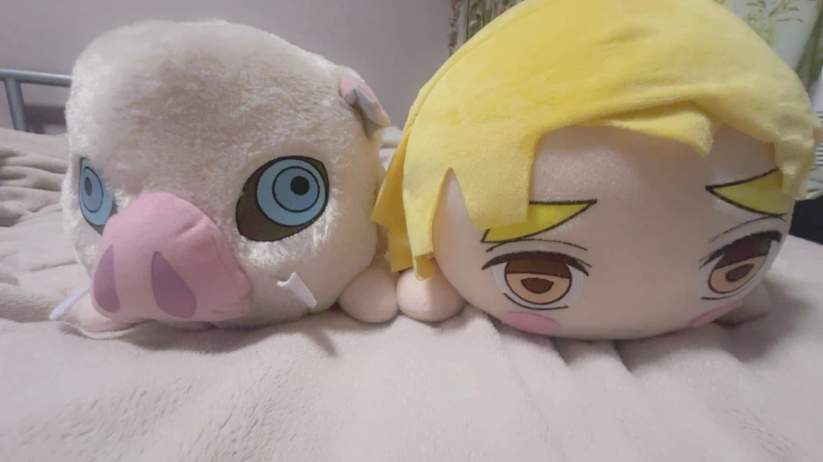 Demon Slayer Plush Toys - Inosuke & Zenitsu