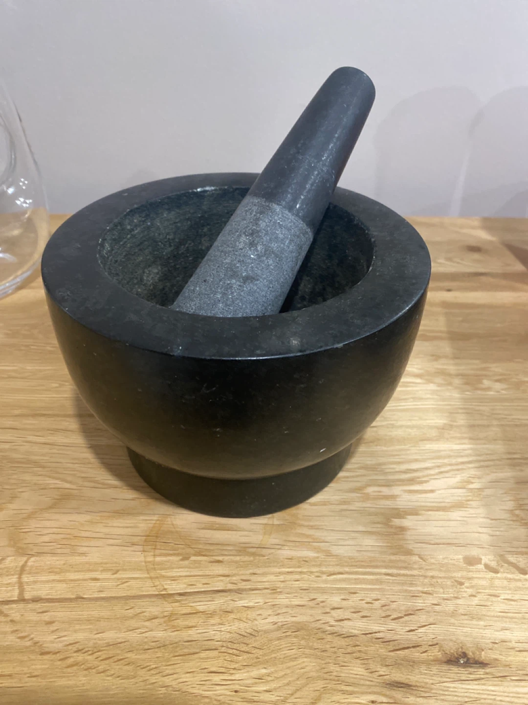 Stone Mortar and Pestle Set