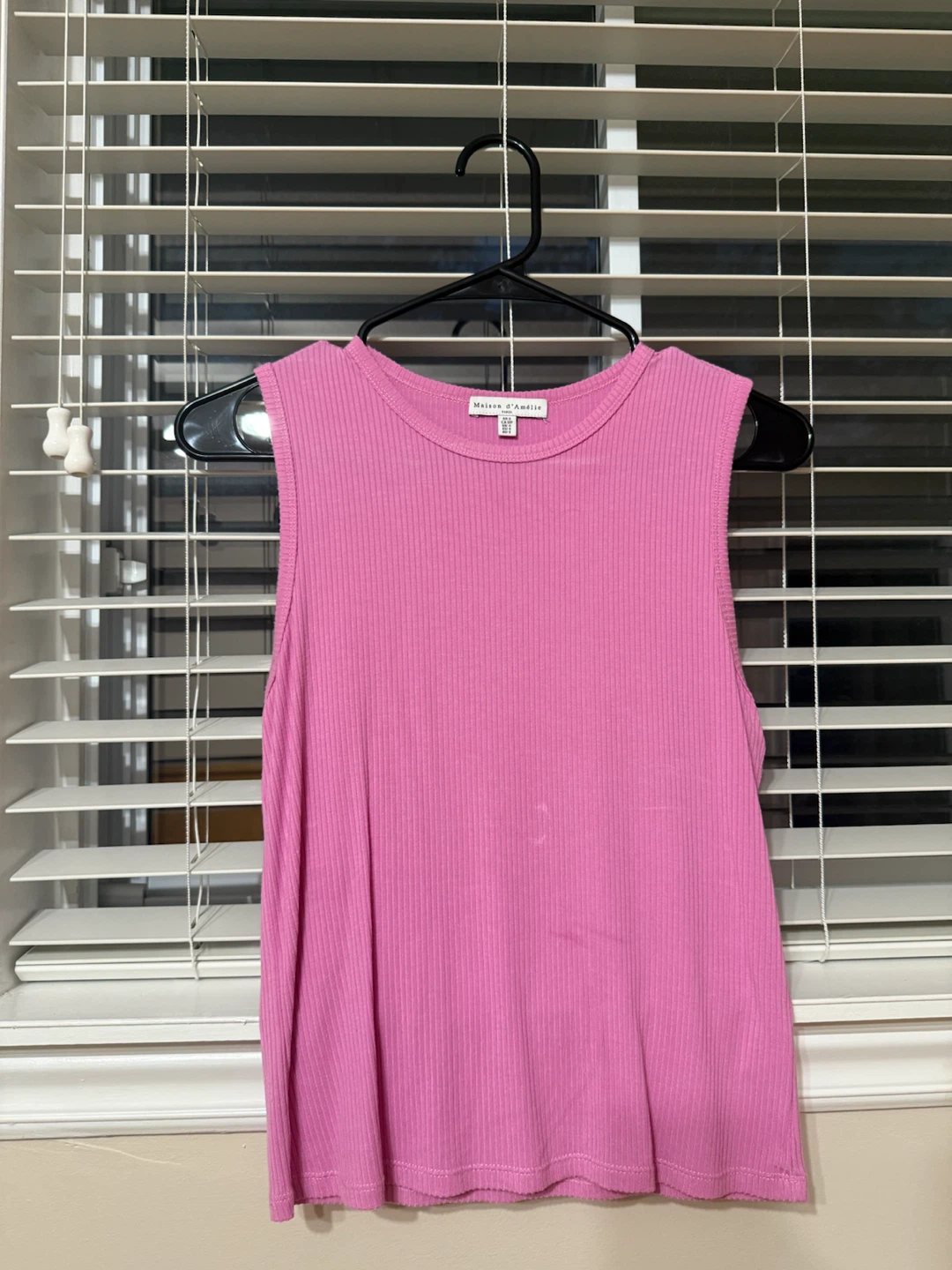 Cotton Pink Tank Top - photo 2