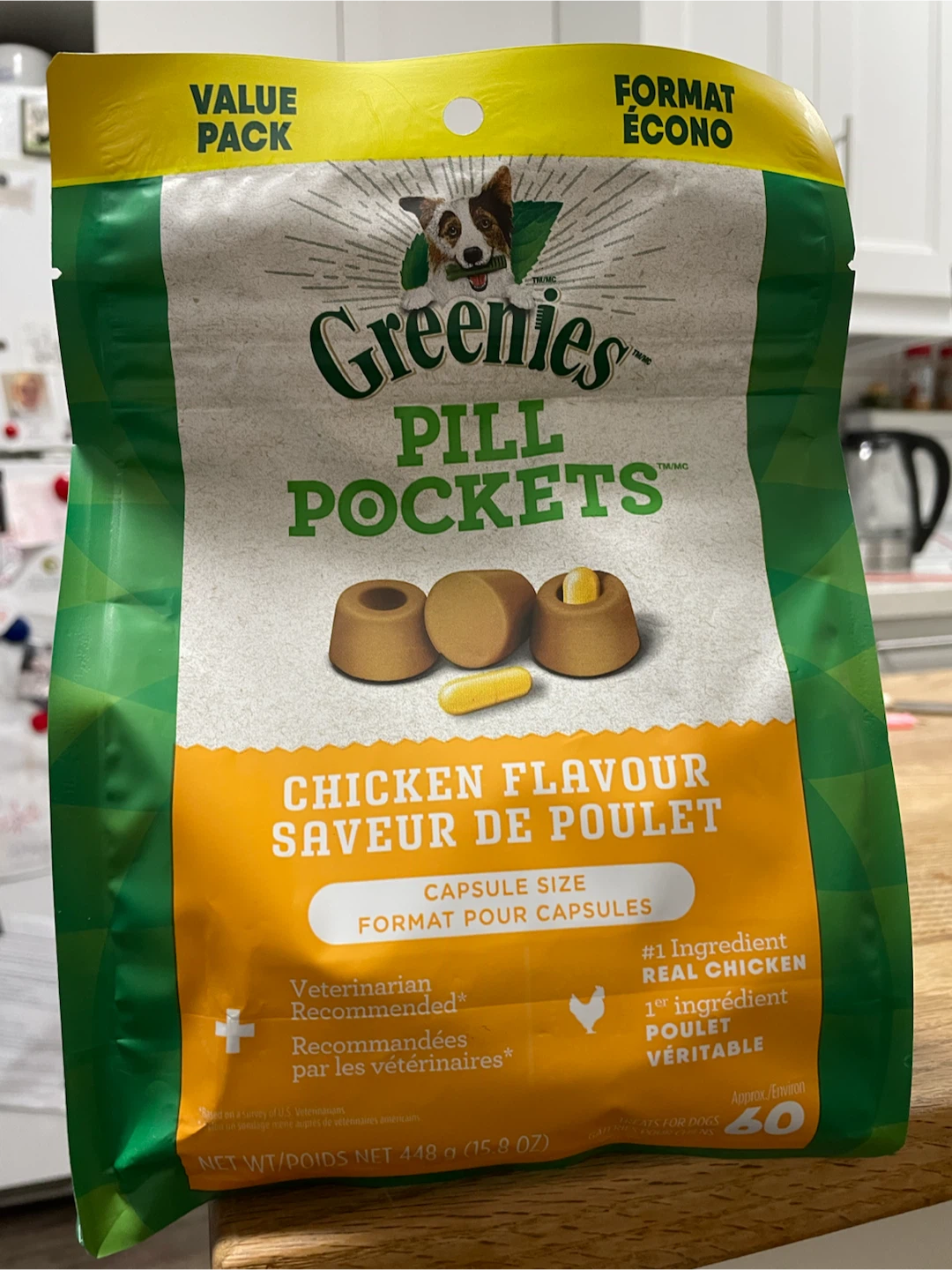 Pill Pockets (chicken flavour, 60 pockets approx.)