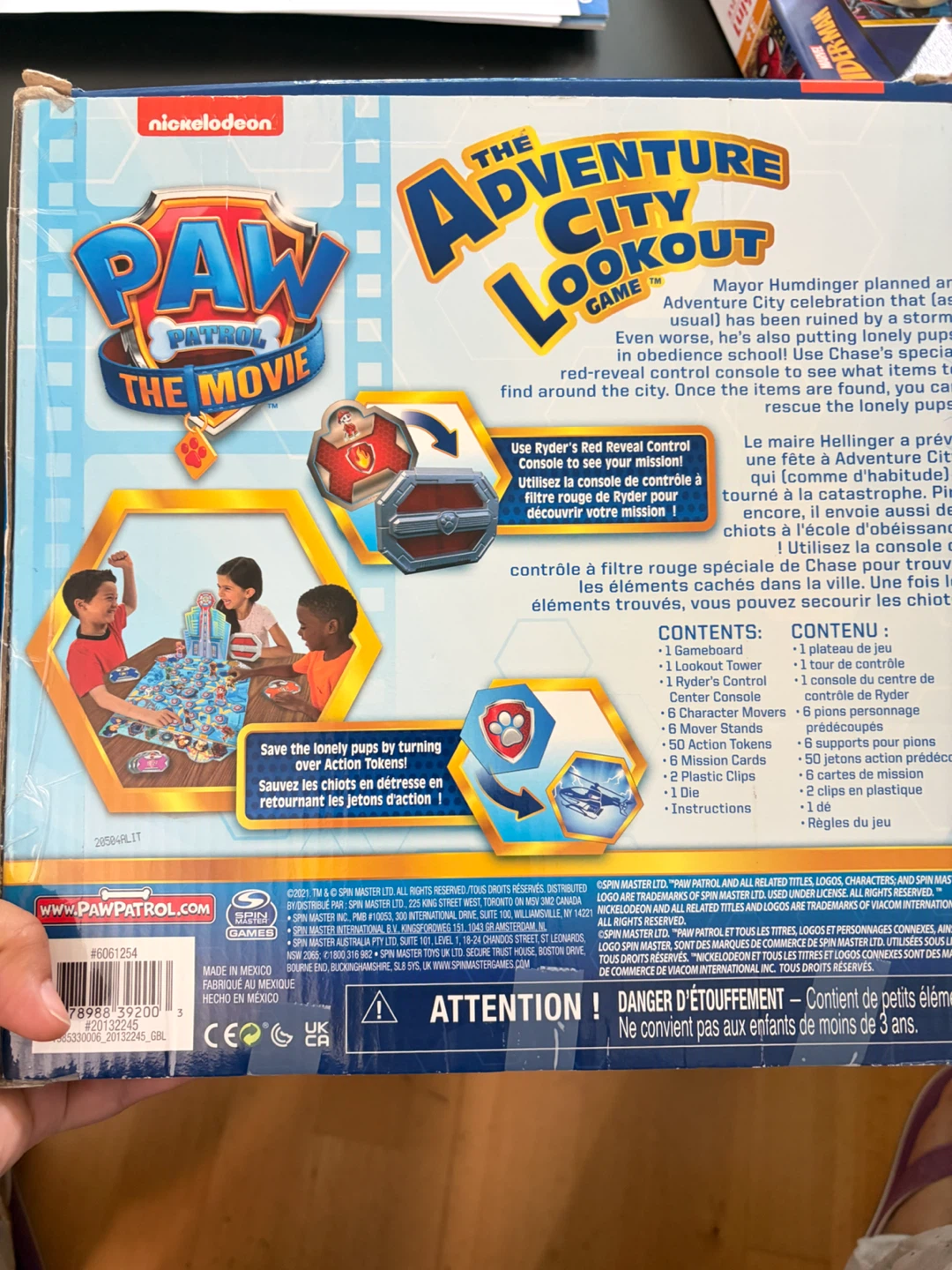 Paw Patrol The Movie Adventure City Lookout Game - photo 2