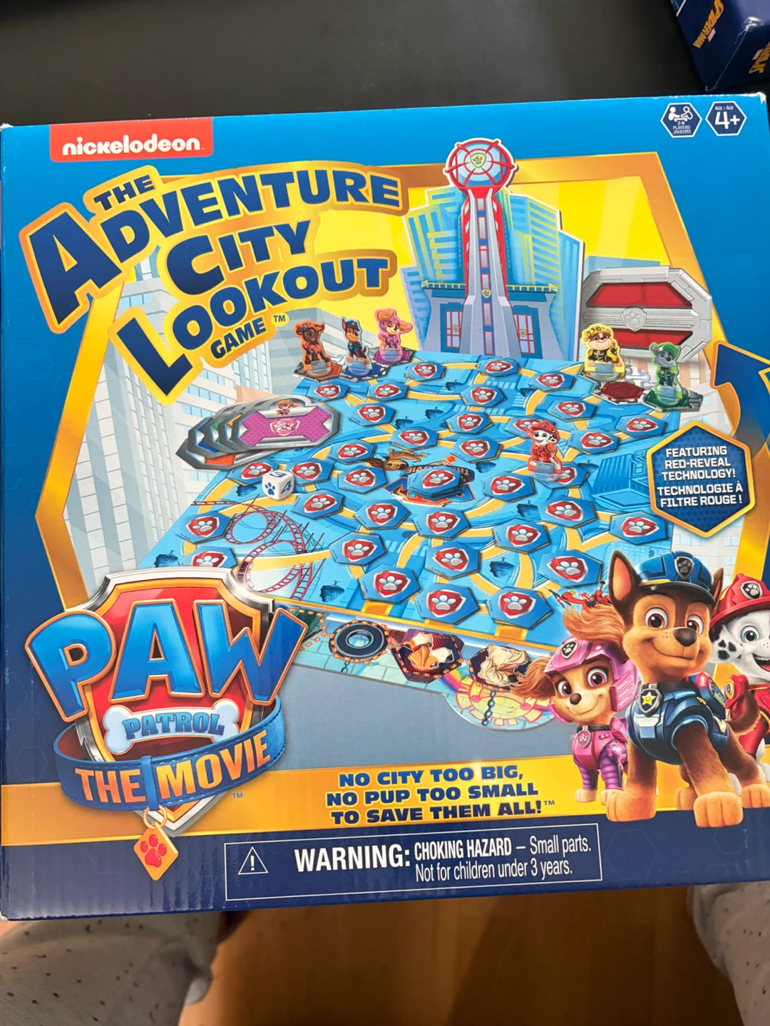Paw Patrol The Movie Adventure City Lookout Game