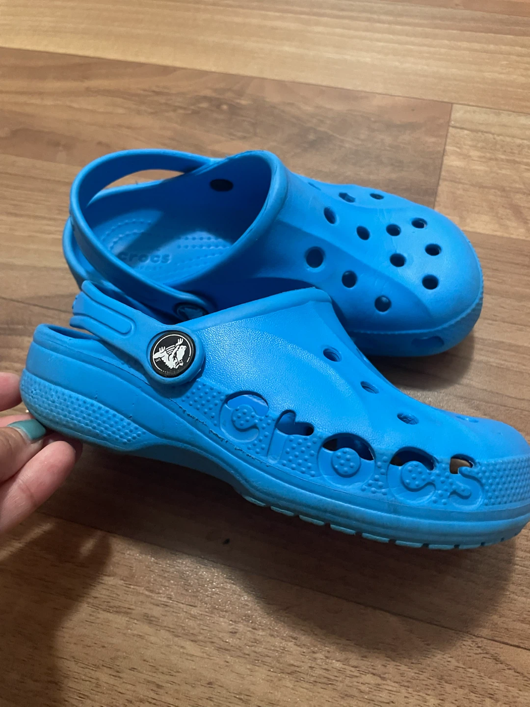 Blue Crocs Clogs Size C12
